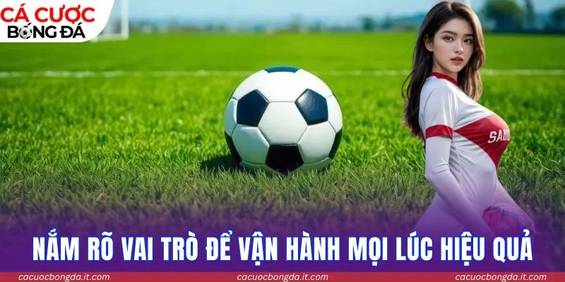 Nắm rõ vai trò để vận hành mọi lúc hiệu quả