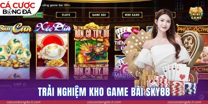 Trải nghiệm game bài đa dạng tại các nhà cái uy tín