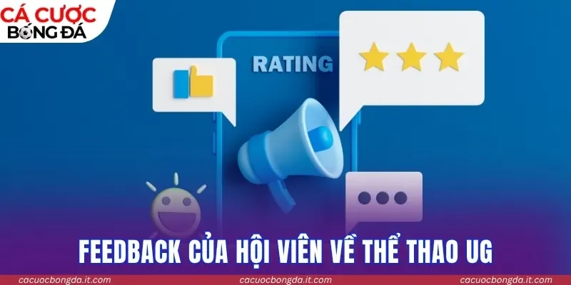 Feedback của hội viên về Thể thao UG